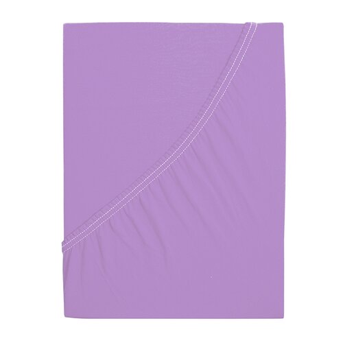 Cearșaf de pat 4Home jersey Ideal violet, 90 x 200 cm