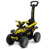 Baby Mix Mega Prime EVA balansoar pentru copii cubară de ghidare, galben