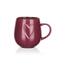 Banquet-Keramikbecher HEART 500 ml, burgunderrot