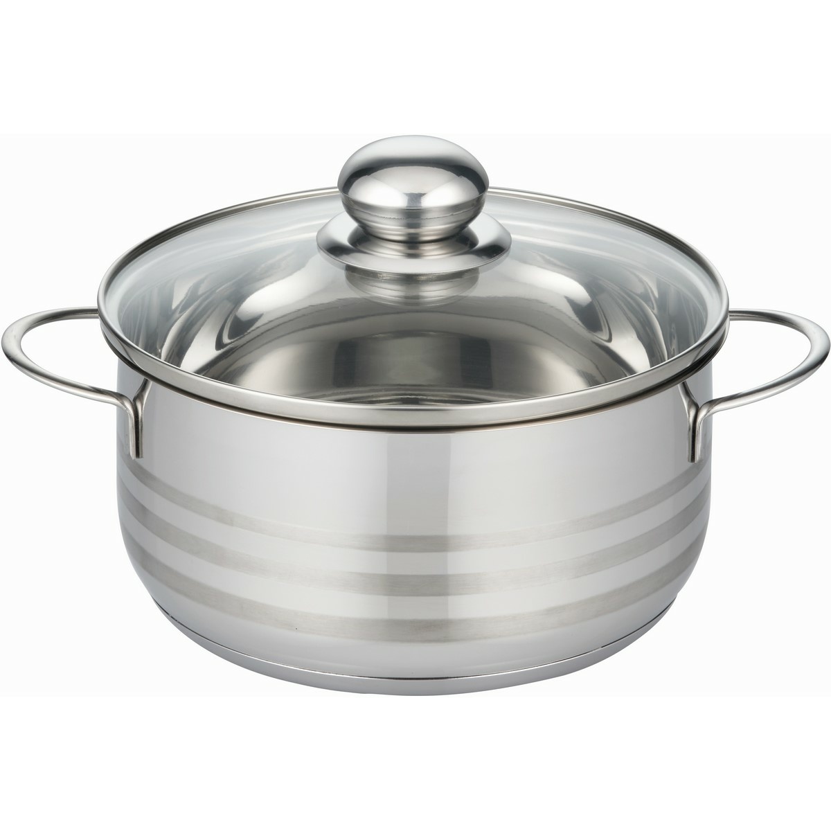 Elo 22120 Basic Garnek ze stali nierdzewnejBrillant 20 cm, 2,6 l, 2,6 l