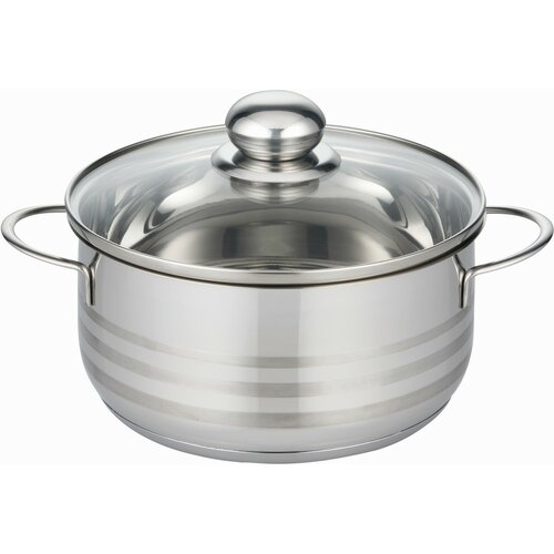 Elo 22120 Basic Rozsdamentes acél edény Brillant 20 cm, 2,6 l