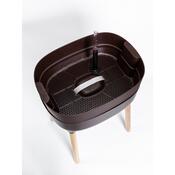 Recipient înalt de cultivare Plastia Urbalive, maro