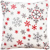 4Home Prevleka za blazino Snowflakes, 50 x 50 cm