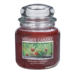 Village Candle Vonná sviečka Brusnica  - Nantucked Cranberry, 397 g