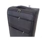 Pretty UP Cestovní textilní kufr TEX15 M, šedá
