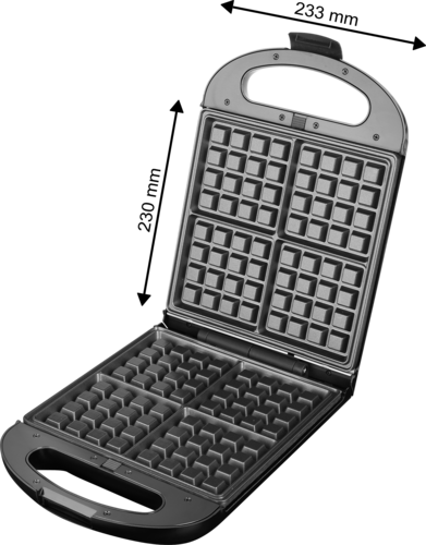 ECG S 4310 QUATTRE szendvicskészítő gép