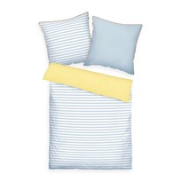 Tom Tailor Light Lemon - Sky blue percal