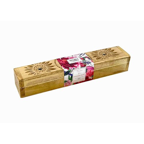 Arome Secret garden drewniane pudełko z kadzidełkami Soothing Oasis, 10 sztuk