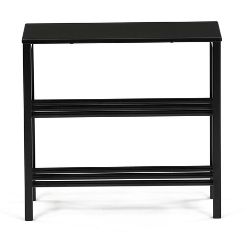 Raft pentru pantofi 83168-42 BK, metal, negru