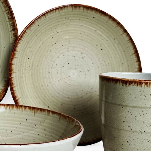 Banquet Súprava jedálenská Spiral Ivory, 30 ks