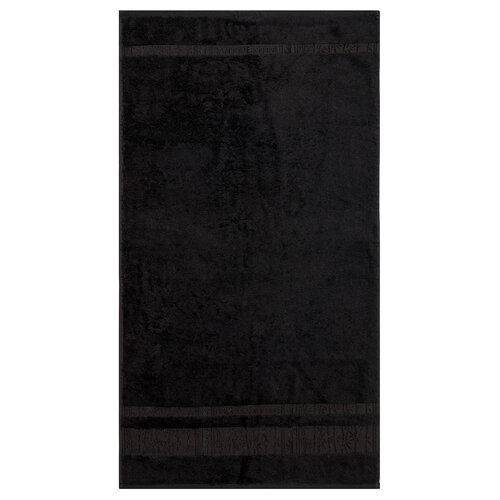Ręcznik Bamboo czarny, 50 x 90 cm