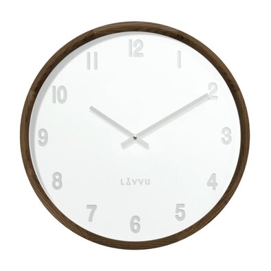 Lavvu LCT4061 drevené hodiny Fade, pr. 35 cm