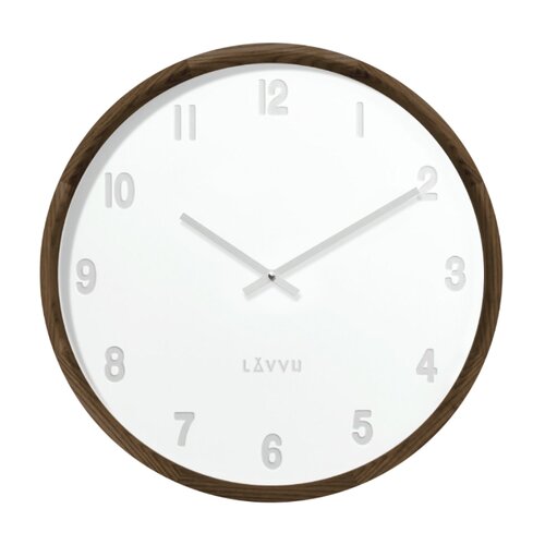 Lavvu LCT4061 drevené hodiny Fade, pr. 35 cm