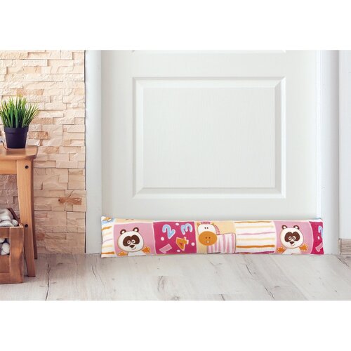 Bellatex Tesnilni valj LIN Patchwork roza, 15 x 85cm