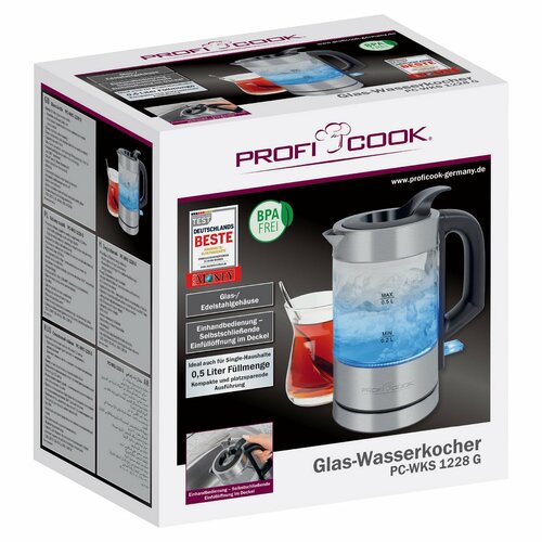 Czajnik elektryczny ProfiCook WKS 1228 0,5 l