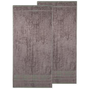 4Home Bamboo Premium kéztörlő, szürke, 50 x 100 cm, 2 db-os készlet