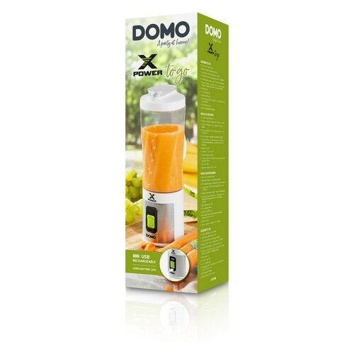 DOMO DO752BL bezdrôtový mixér na smoothie X-Powerto go