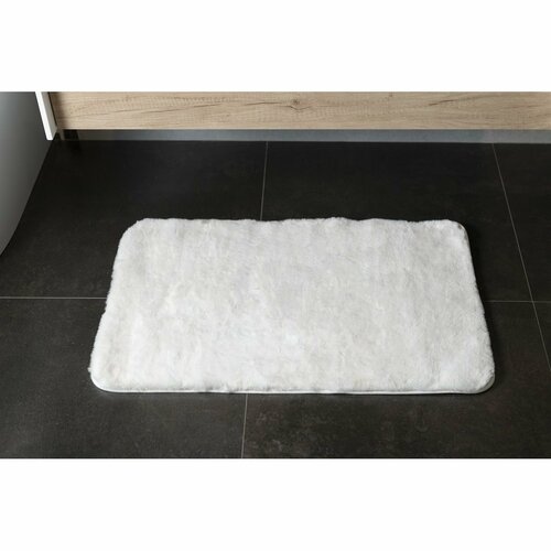 GEDY 96FY508002 Fuzzy килимок для ванної кімнати  білий, 50 x 80 см
