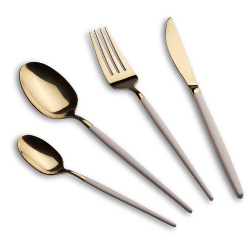 BerlingerHaus 24-delni set nerjavečih jedilnih priborov Sahara