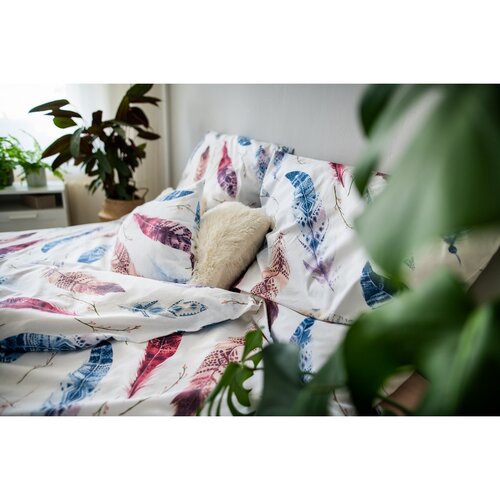 Бавовняна постільна білизна Piume, 140 x 200 см, 70 x 90 см, 40 x 40 см