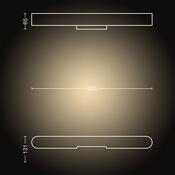 Philips Hue 34177/11/P6 nástěnné koupelnové LED svítidlo Adore 1x 25 W 2900LM 2200-6500K