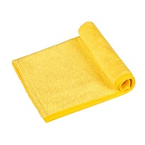 Bellatex Ręcznik frotte żółty, 30 x 30 cm