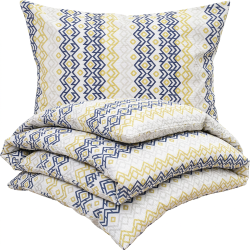 Set de lenjerie de pat din crep 4Home Nordic Rhythm, 140 × 200 cm, 70 × 90 cm