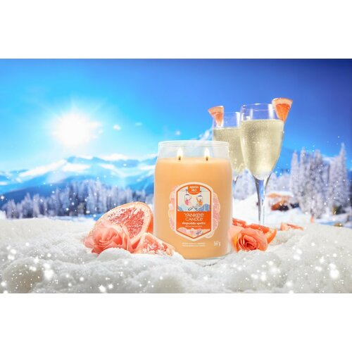 Yankee Candle Ароматична свічка велика Signature Slopeside Spritz, 567 г