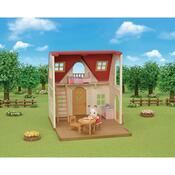 Casă de bază cu acoperiș roșu Sylvanian Families,noutate
