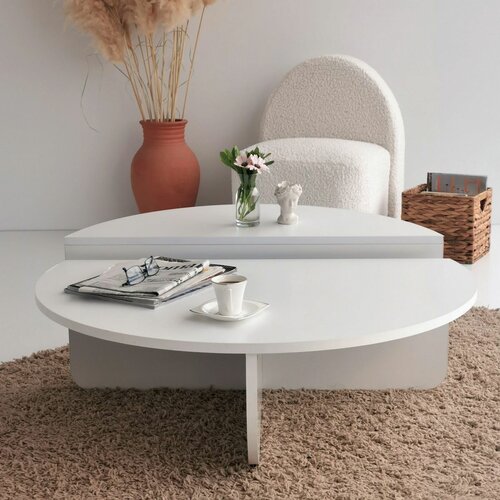 Couchtisch Podium White