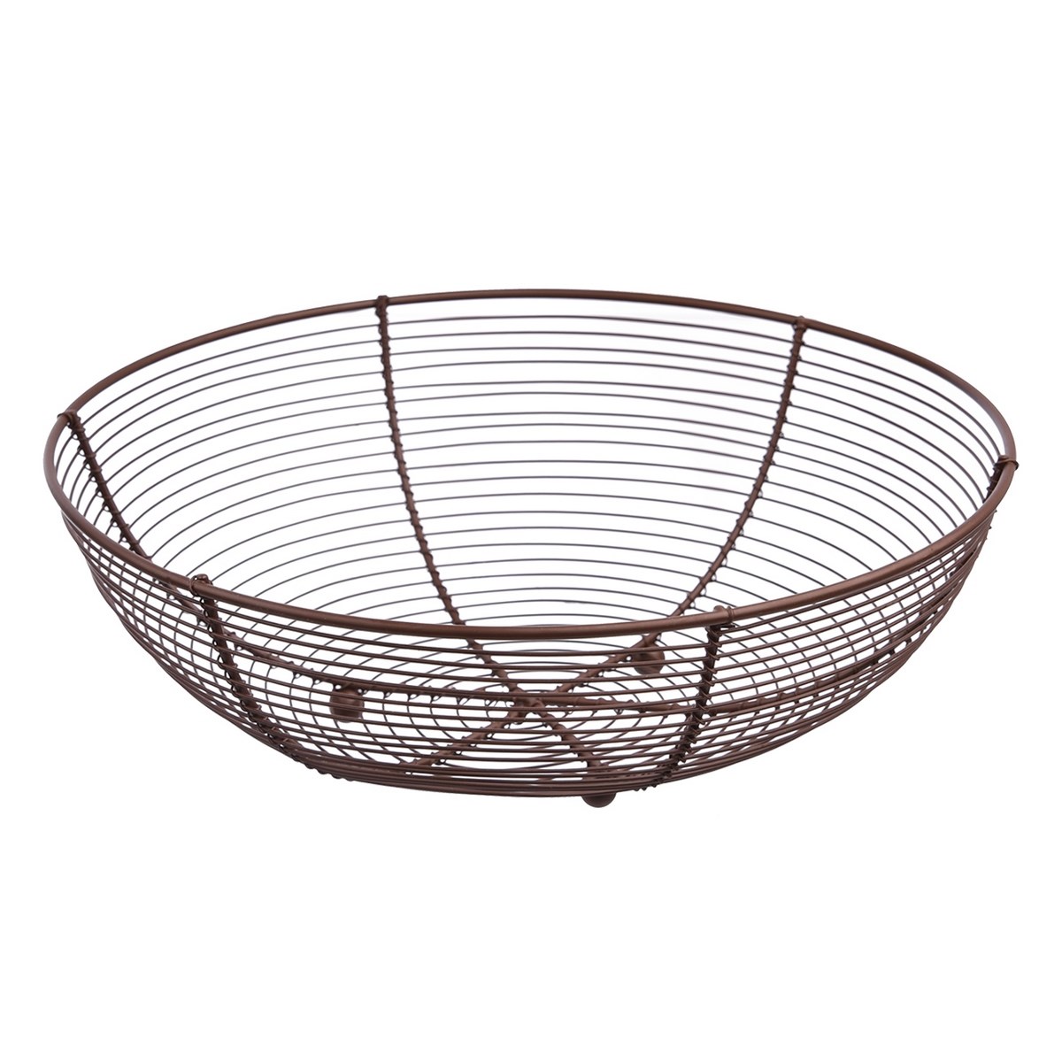 Košík na ovoce drát pr. 30 cm BROWN ORION