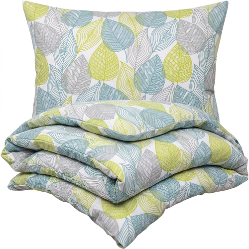 Lenjerie bumbac 4Home Nordic Leaves, 140 x 200 cm, 70 x 90 cm