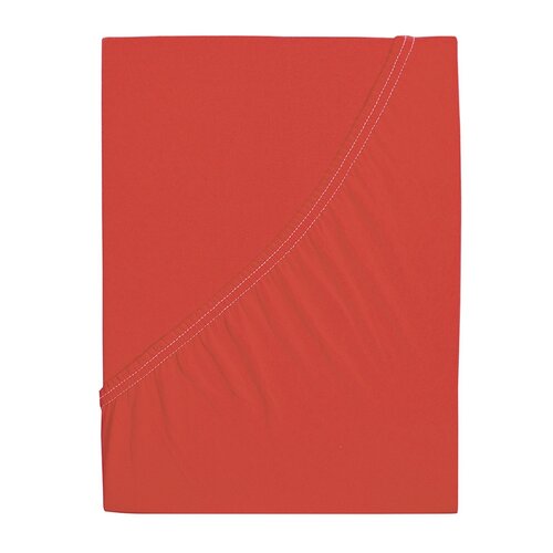 Cearșaf de pat 4Home jersey Ideal strawberry , 180 x 200 cm