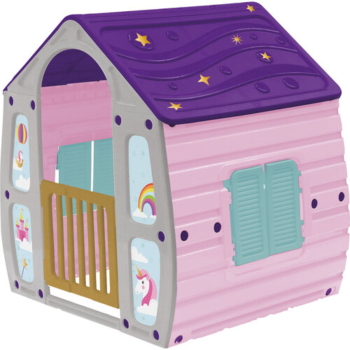Buddy Toys BOT 1012 Spielhaus MAGICAL UNIrosa  ,