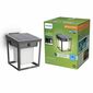 Philips Blaise UltraEfficient solarna oprawa LED,czujnik, antracyt, 1,5 W, 250/20 lm, 3000 K