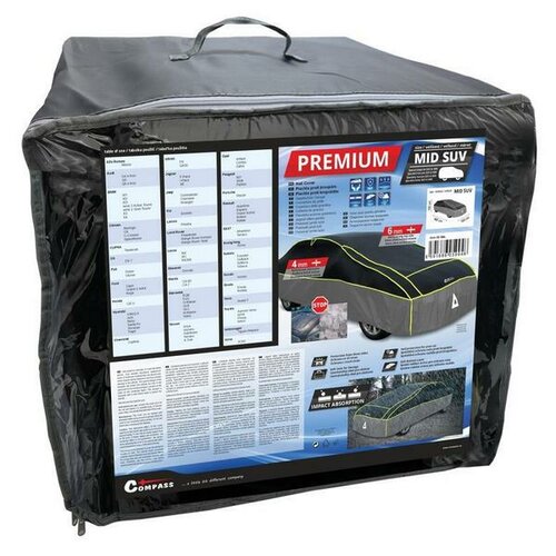 Compass Ochranná plachta proti kroupám PREMIUM MID SUV 480 x 195 x 155 cm