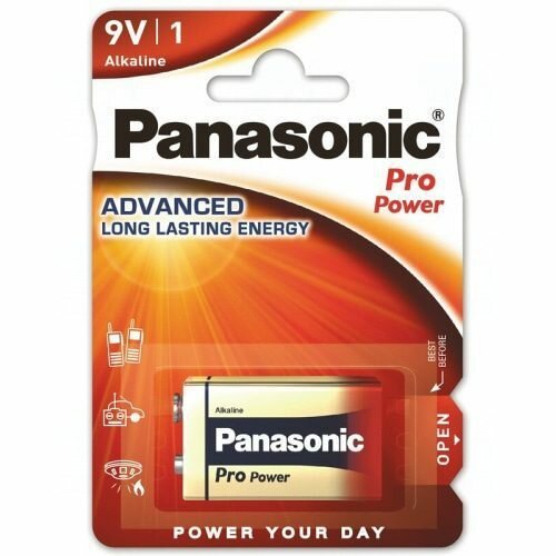Panasonic Baterie 6LF22PPG/1BP Pro Power (6LR61)