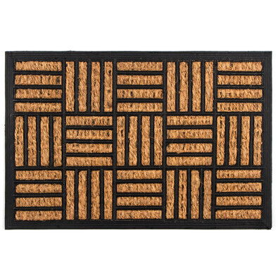 Kokosova preproga Squares, 40 x 60 cm