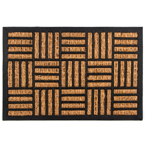 Kokosova preproga Squares, 40 x 60 cm