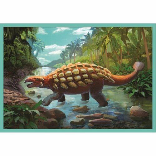 Trefl Puzzle Dinozaury, 10w1