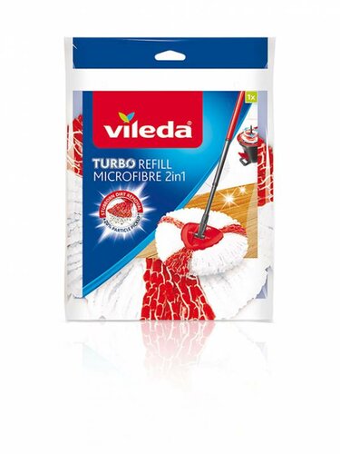 Vileda TURBO 2v1 Nadomestek za mop Turbo in EasyWring &amp; Clean