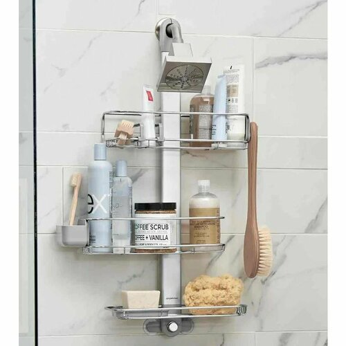 Simplehuman Regulowany uchwyt pod prysznic Plus