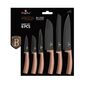 Berlinger Haus 6-teiliges Messerset Rosegold Metallic Linie blistr