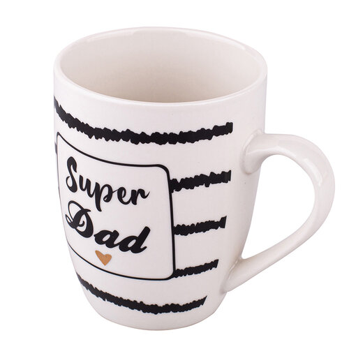 Altom Porcelanasti vrč Super dad, 300 ml