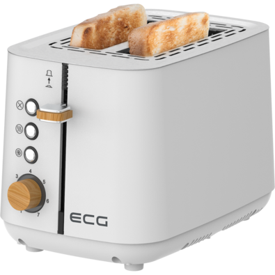 ECG ST 2768 toster Timber White