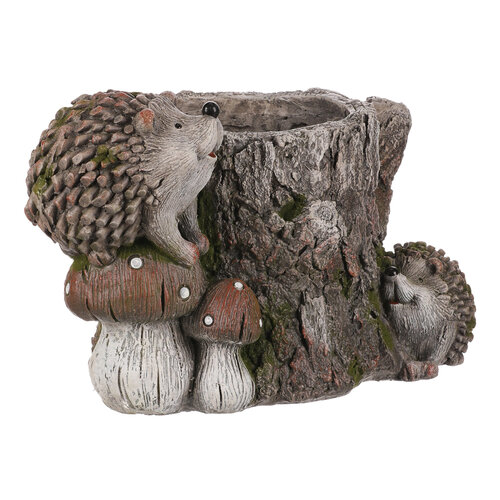 Ambalaj pentru flori, Butuc cu arici, 35 x 22 x 23 cm, MgO