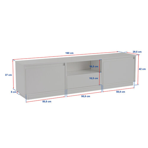Stolik pod telewizor Vanguard Travertine