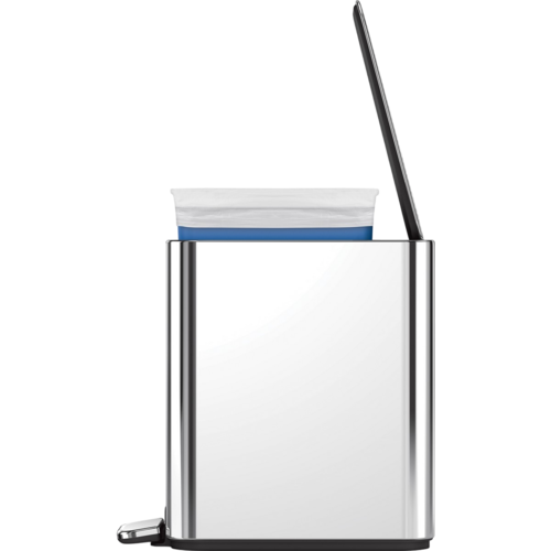 Simplehuman Вузький сміттєвий кошик з педаллю 5 л,нержавіюча сталь, блискуча