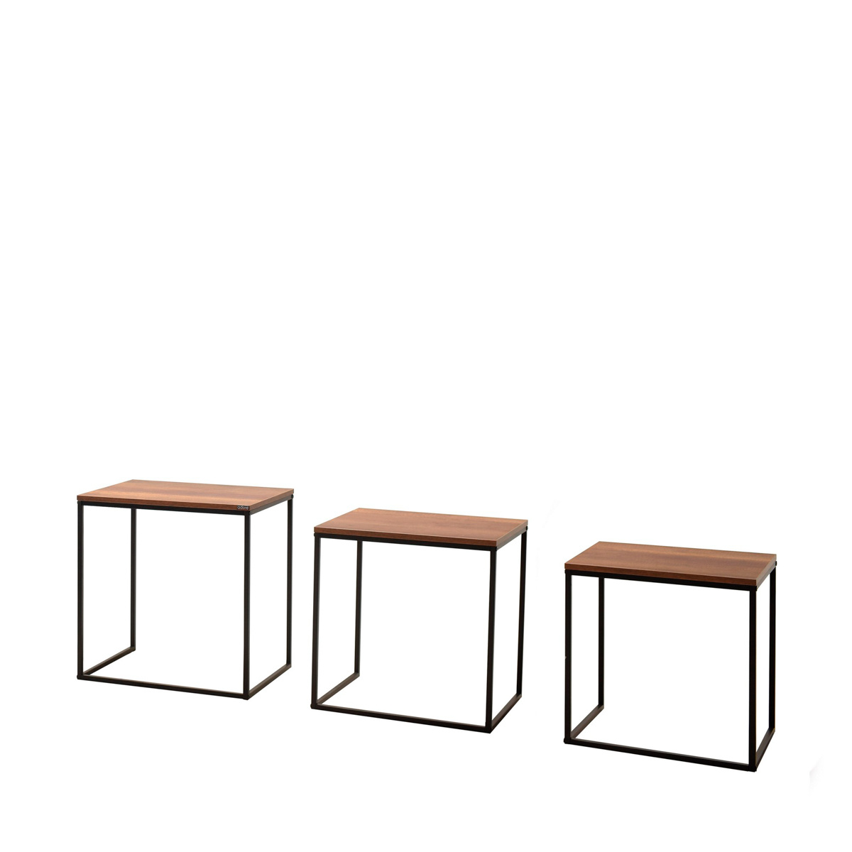 Odkládací stolek SHP 933 Walnut, 3 ks - thumb (2)