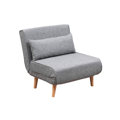 Fotoliu Folde Single Light Grey